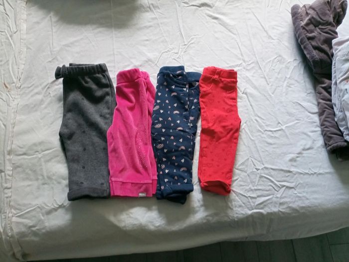 Lot de vêtements bébés filles en 9 mois pour automne hiver - photo numéro 6