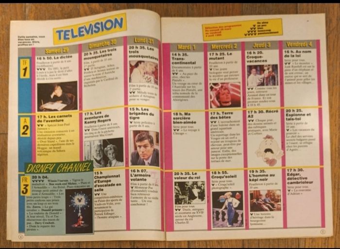 Ancien journal de mickey avec cadeau Disney star Peter pan N°1761 - 1986 vintage - photo numéro 4