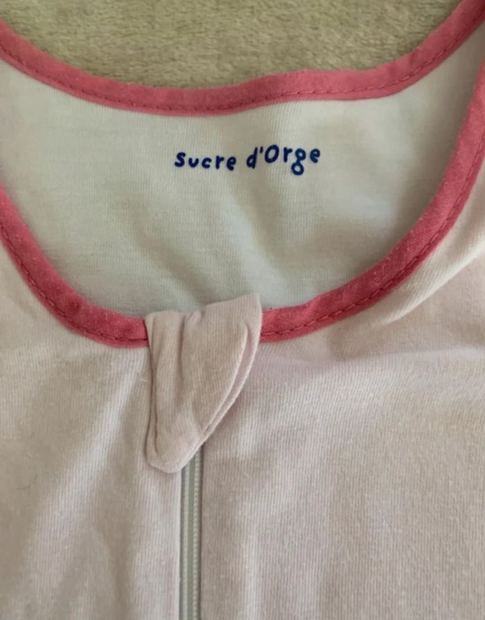 Gigoteuse d’été grande taille Sucre d’Orge – Rose Pastel – 3 à 36 mois - photo numéro 3