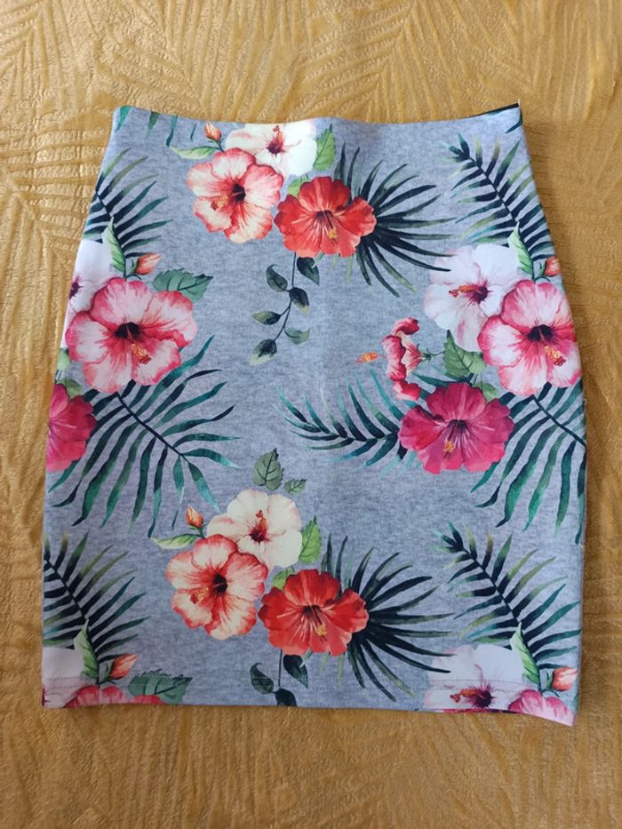 Jupe fleurs