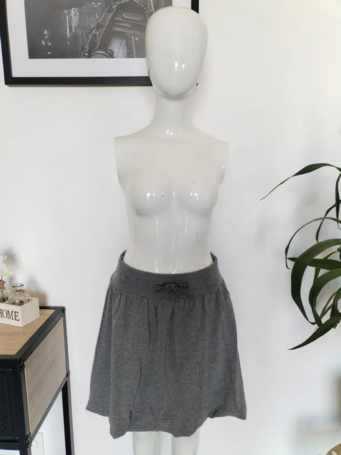 Jupe grise 10 ans b.a.g