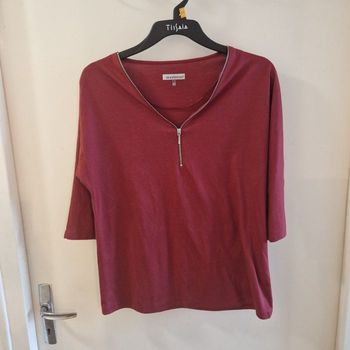 M tee-shirt bordeaux
