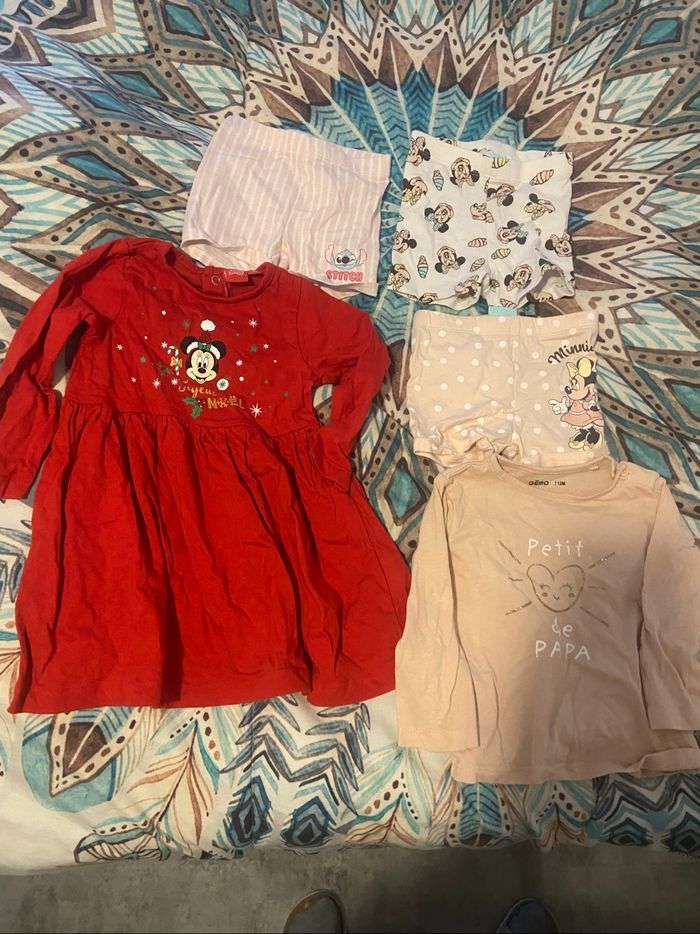 Lot de 5 vêtement bébé fille