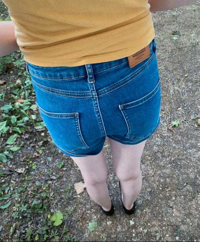 Short en jean long - photo numéro 2