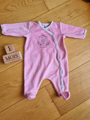 Pyjama 1mois petit bateau