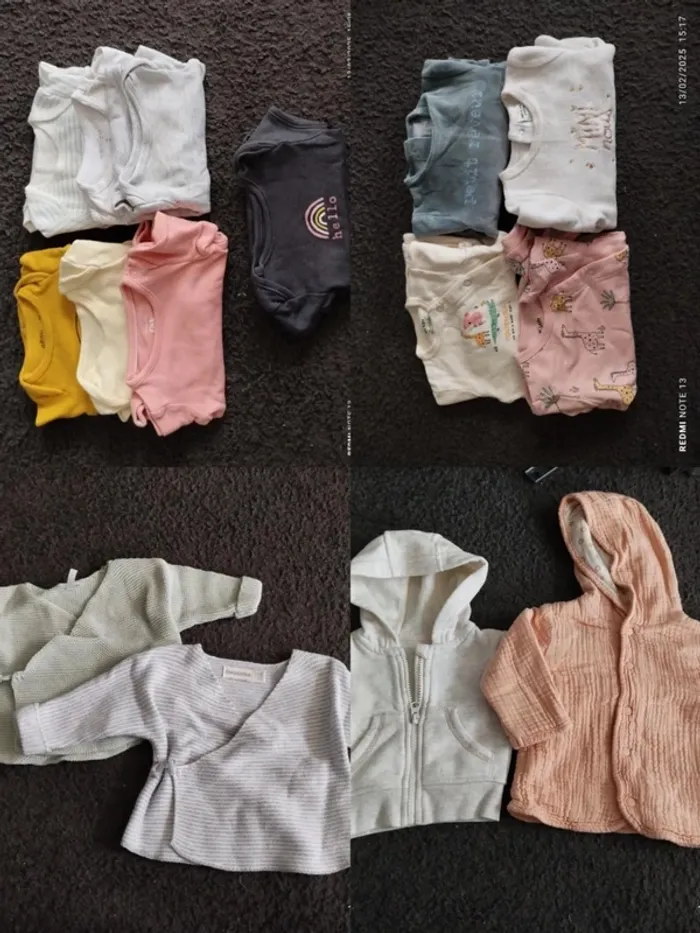 Lot de vêtements 3 mois 41 pièces - photo numéro 3