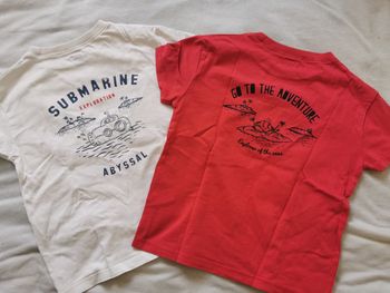 Lot de 2 t-shirts