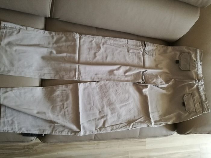 Pantalon fluide gris - photo numéro 3