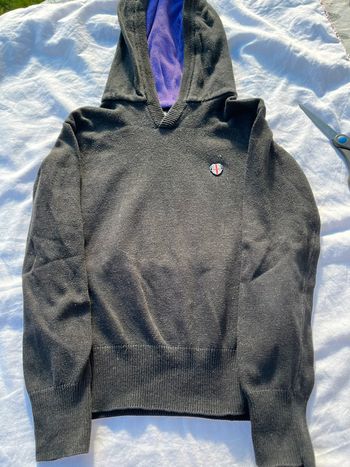 Pull noir RG 512  6 ans