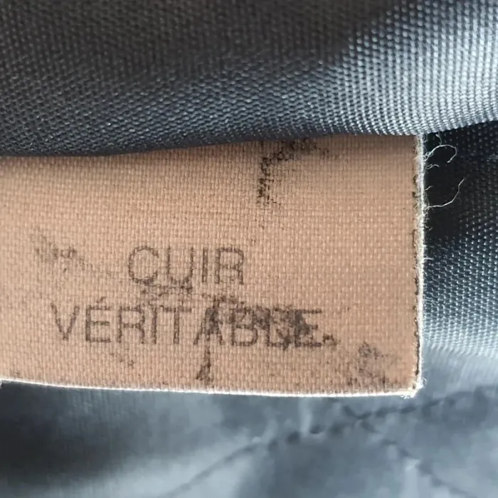 Manteau femme cuir et peaux "Berann" taille L Made in France - photo numéro 8