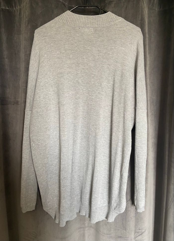 Cardigan long ouvert