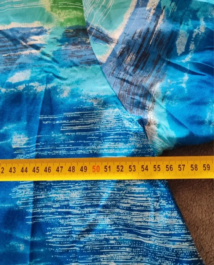Chemisier fluide 100 % viscose – Imprimé aquarelle – Taille 48 - photo numéro 7