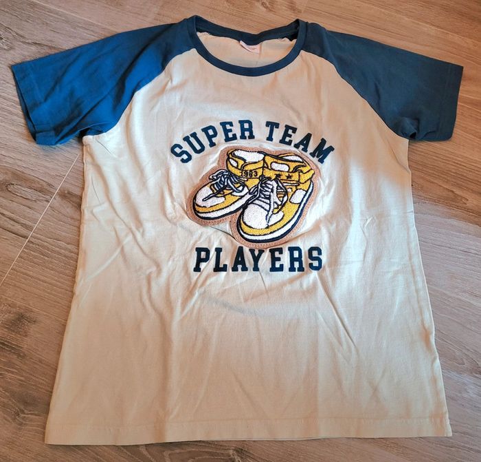 Tee-shirt blanc MC Tape à l'œil 12 ans