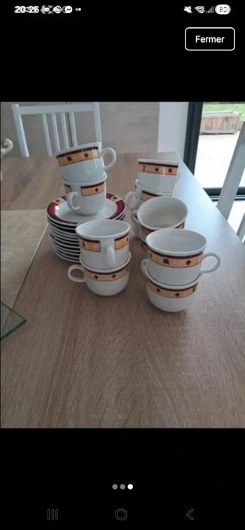 Tasses à café 