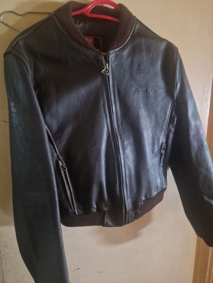 Veste en cuir royal wear - photo numéro 5