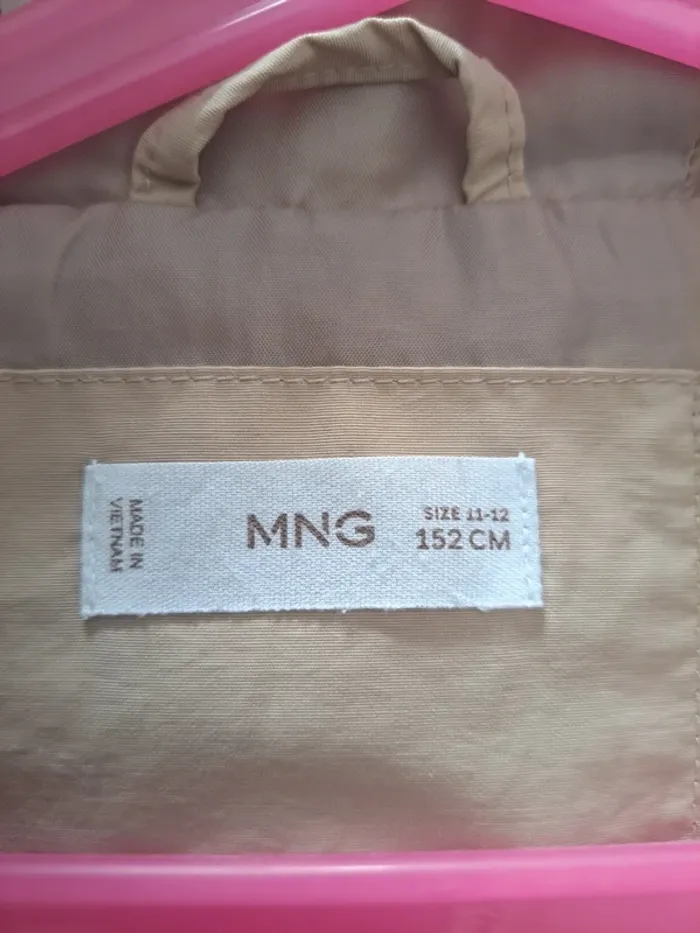 Parka fille à capuche mango 12 ans - photo numéro 3