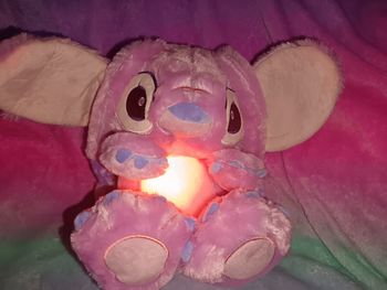 Peluche angel stitch bigfeet musicale et lumineuse neuve +piles 