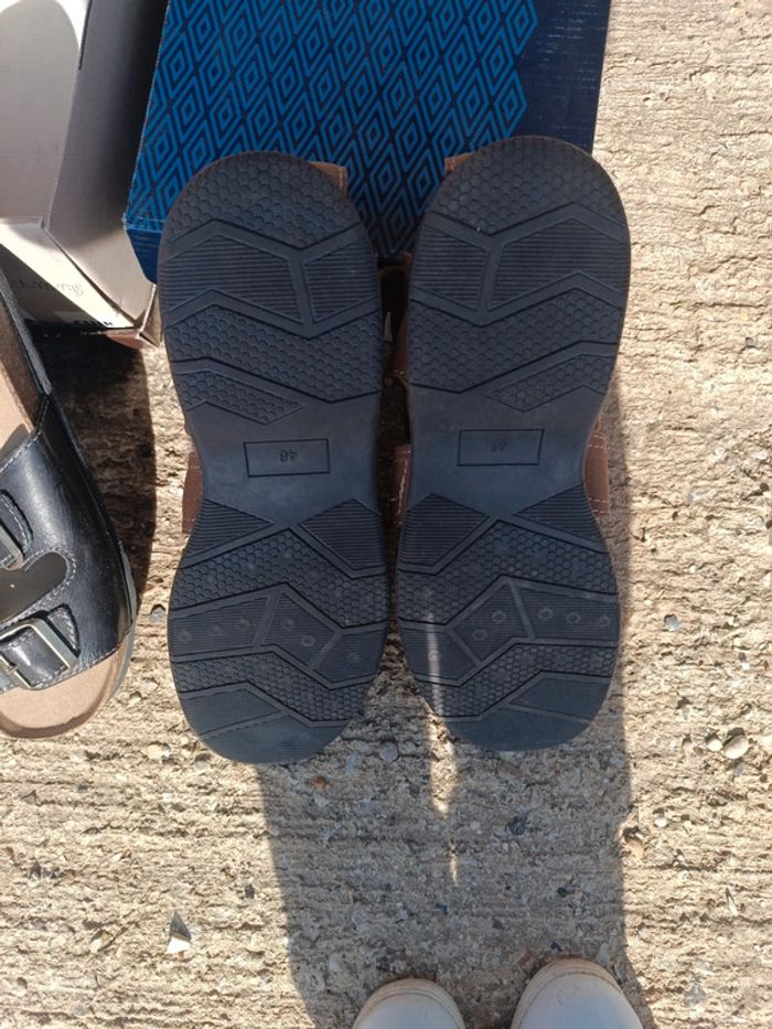 Sandales daim Atlas for Men 46 - photo numéro 4