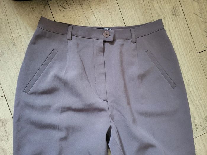 Pantalon fluide mauve - photo numéro 2