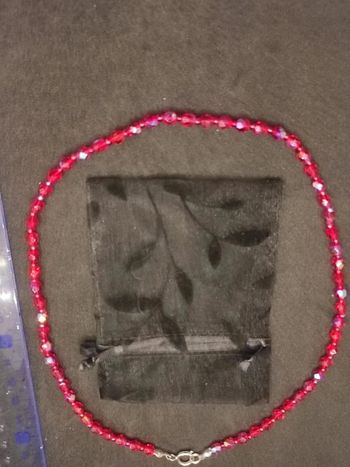 Collier raz de cou en cristal Neuf