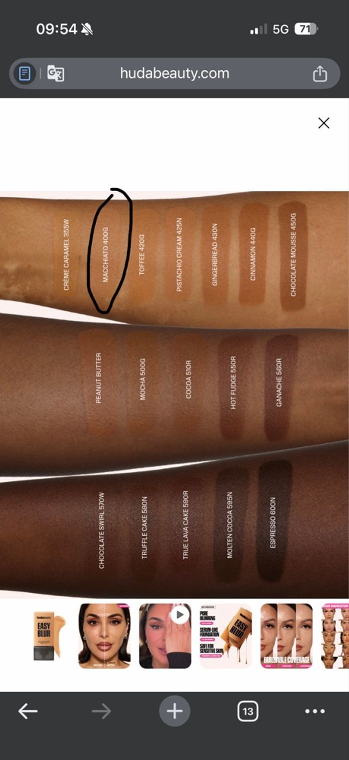 Fond de teint Huda Beauty - photo numéro 4