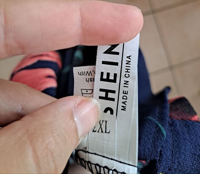 magnifique robe tropicale shein neuve taille xxL 44 perroquets fleurs - photo numéro 3