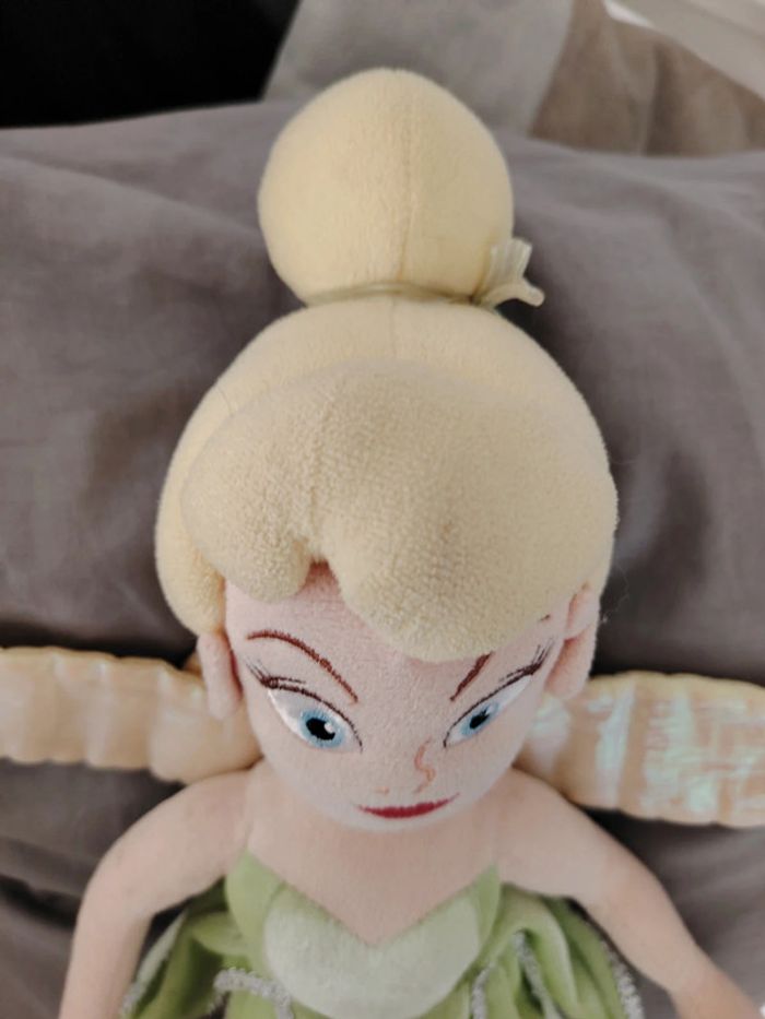 Peluche Disney fée clochette disneystore tbe - photo numéro 3