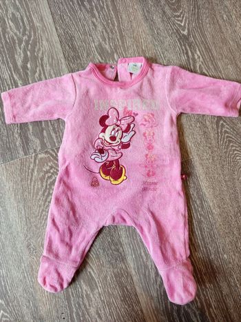 Pyjama rose naissance disney minnie