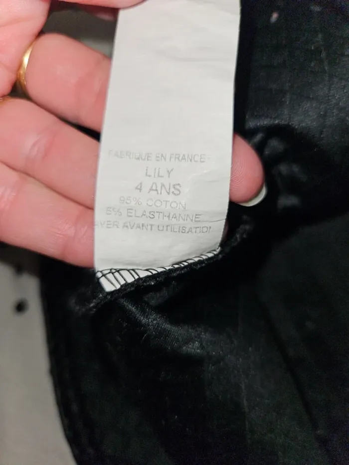 Robe bi matière 4 ans - photo numéro 3