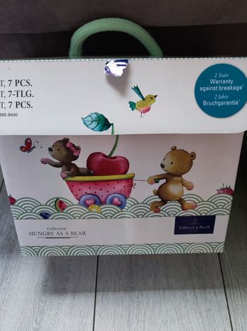 Villeroy boch Set hungry as a bear Neuf