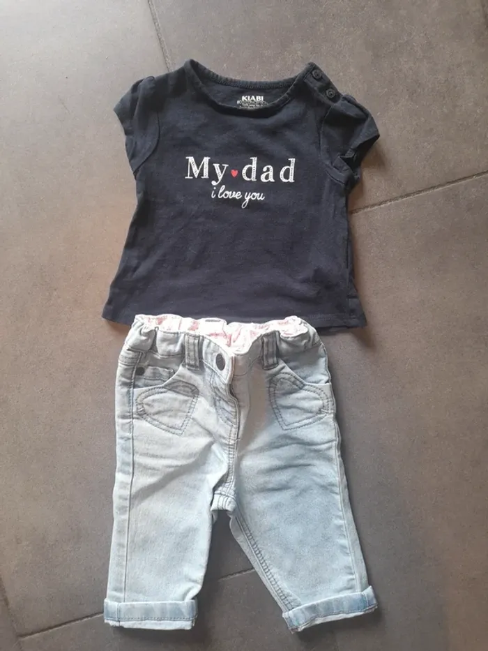 Ensemble T-shirt/ jeans