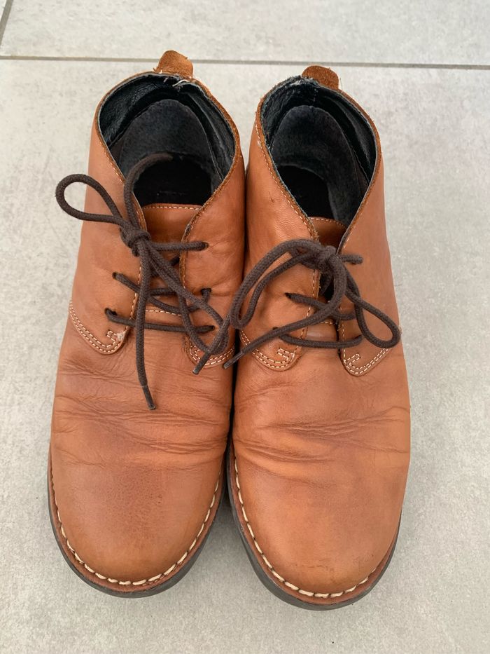 Bottines marron Besson taille 36 - photo numéro 2