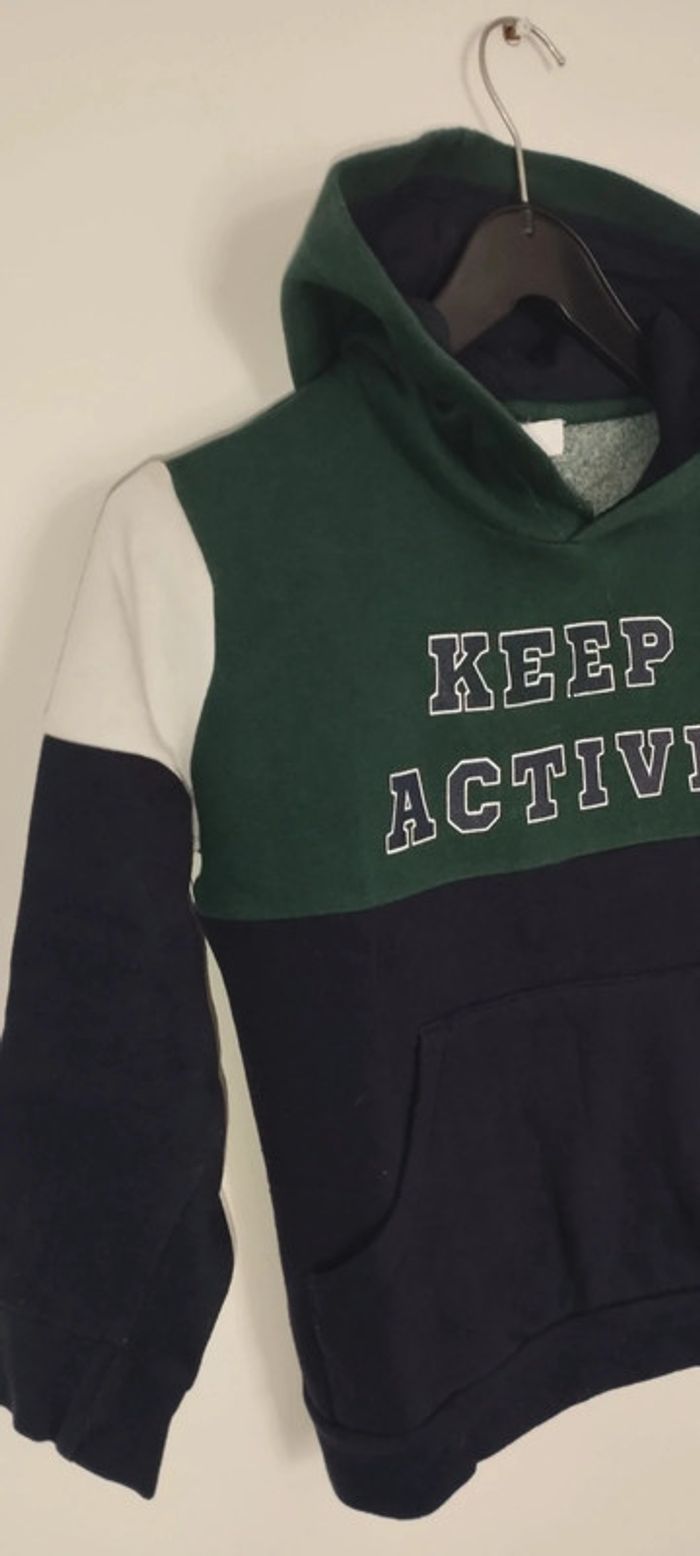 Survêtement bleu marine et vert - photo numéro 6