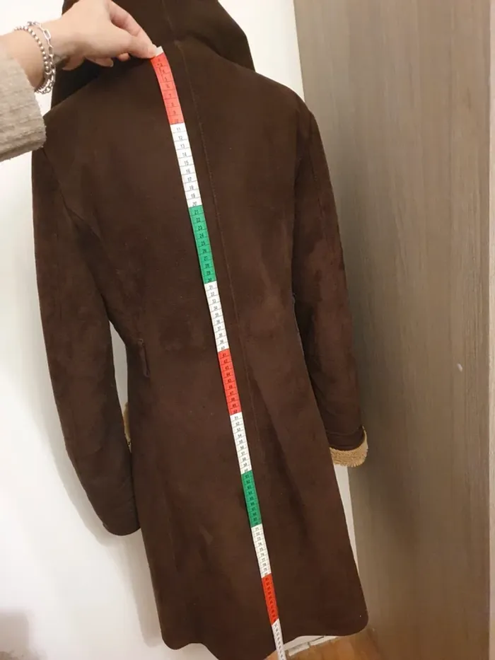 Long manteau chaud et doux NafNaf - photo numéro 8