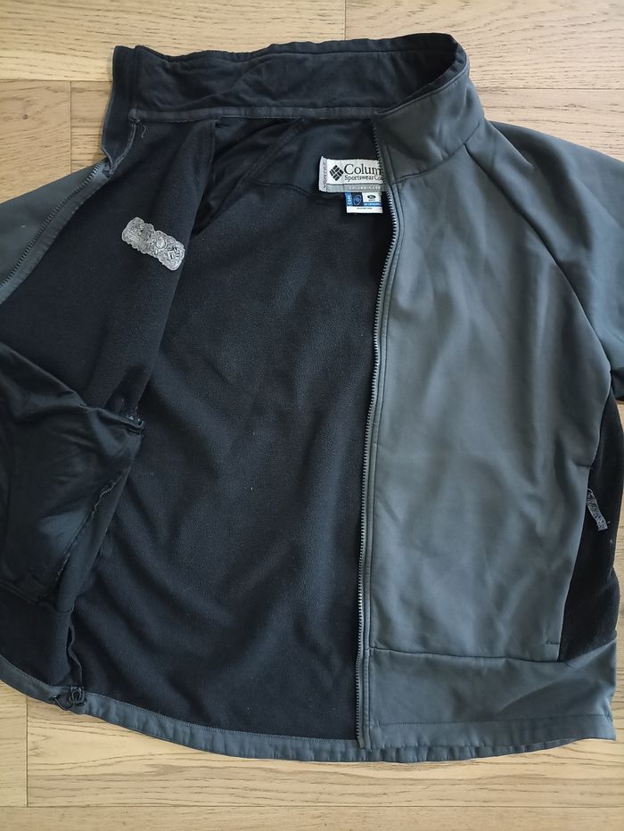 Veste softshell doublée polaire Columbia Vertex grise homme XL - photo numéro 7