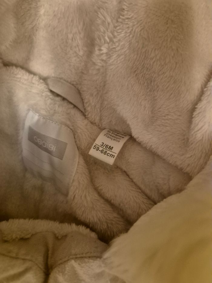 Combinaison chaude taille 3-6 mois - photo numéro 5