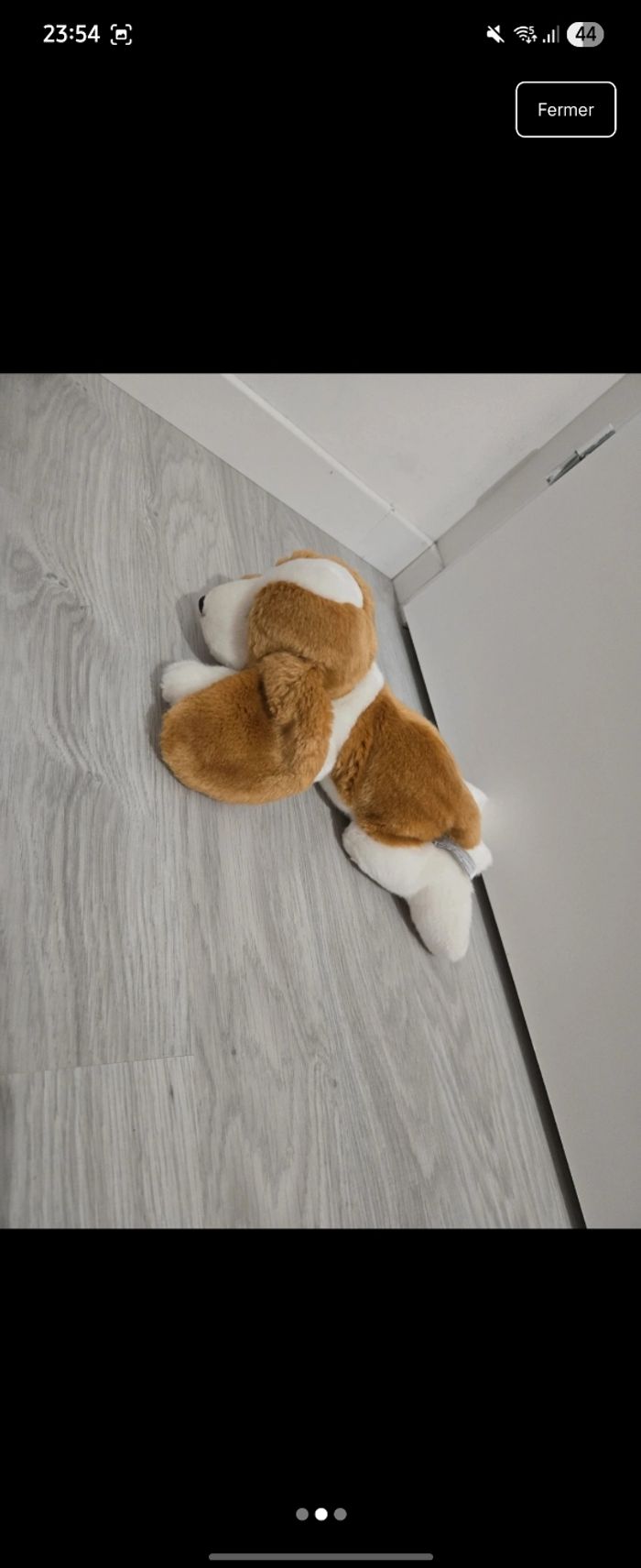 Peluche chien - photo numéro 2