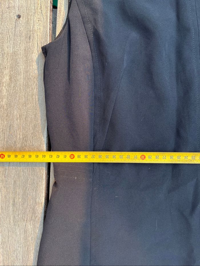 Belle robe droite noire Mango taille L - photo numéro 7