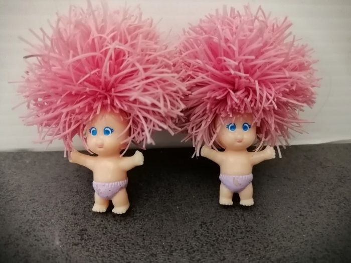 vintage 2 mini figurines kooshie