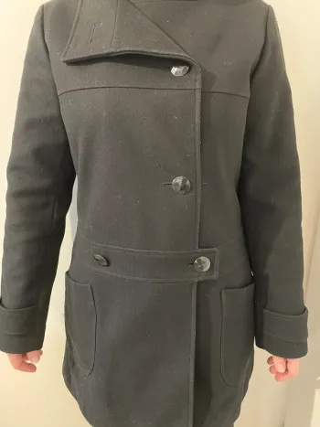 Manteau noir Morgan femme