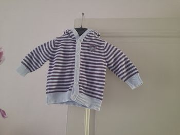 Gilet à capuche garcon