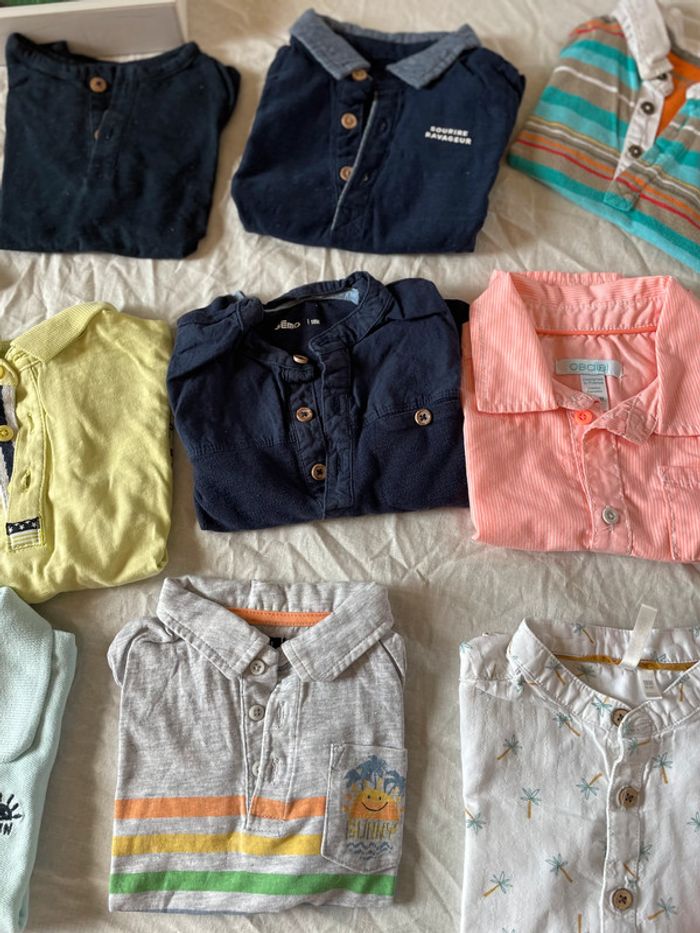 Lot polo Chemise MC - photo numéro 2