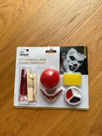 Kit Maquillage clown terrifiant