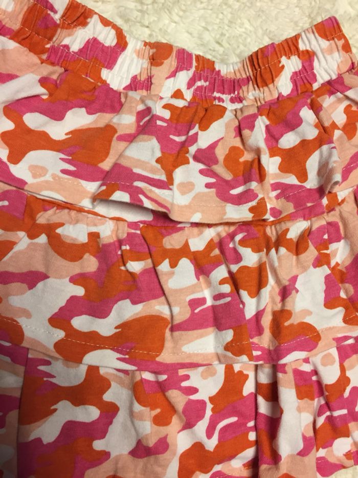 Jupe camouflage orange 3a - photo numéro 2