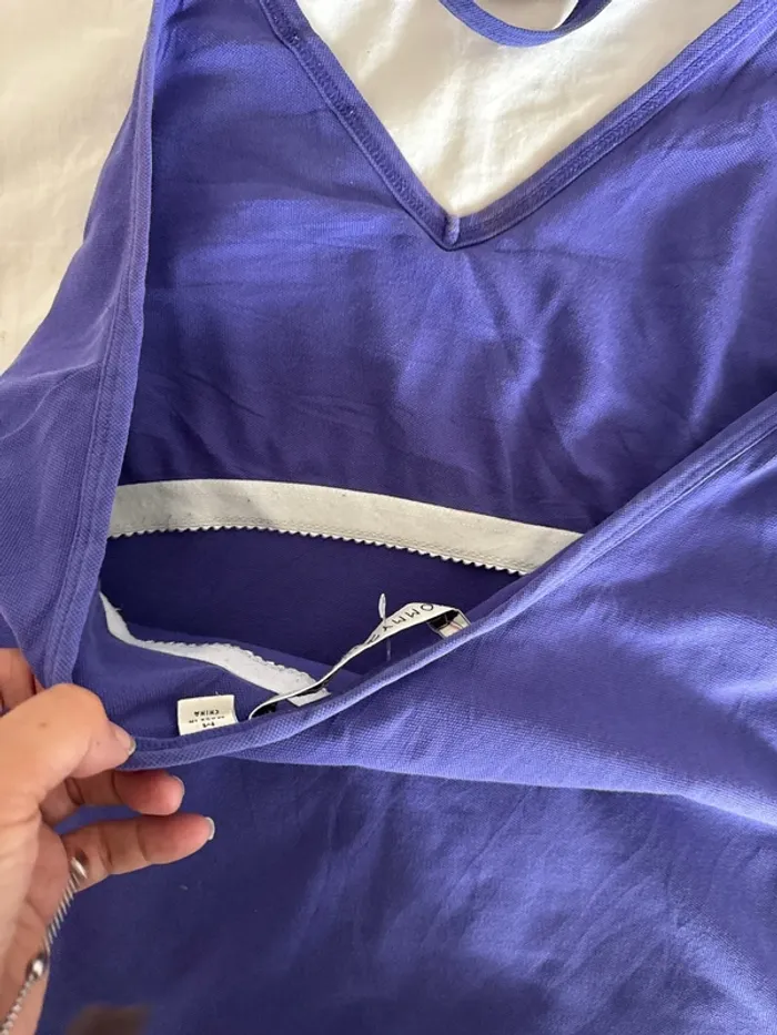 Haut dos nu tommy hilfiger taille M - photo numéro 6