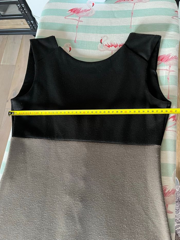 Robe manche courte bicolore - photo numéro 3