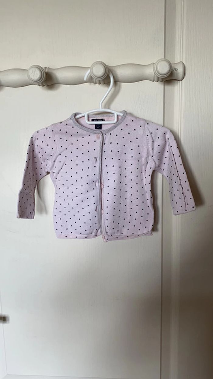 Gilet rose kiabi 6 mois