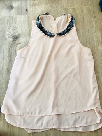 Débardeur rose poudré