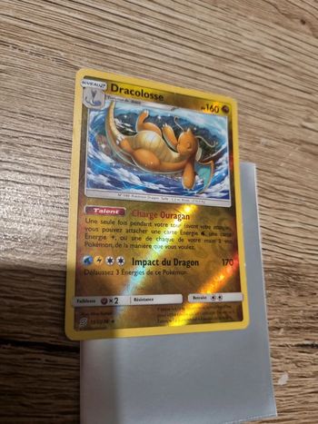 Carte pokémon dracolosse 151/236 reverse fr année 2019