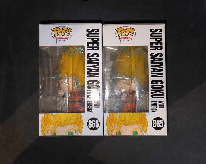 Lot 2 Funko Pop / Super Saiyan Goku N°865 / Dragon Ball Z / Spécial édition / Chase + Normal - photo numéro 2